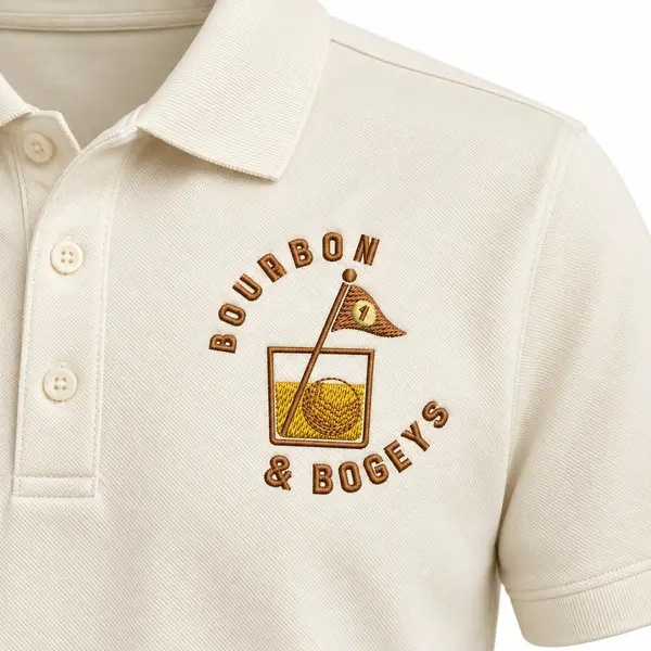 Bourbon & Bogeys Golf Polo