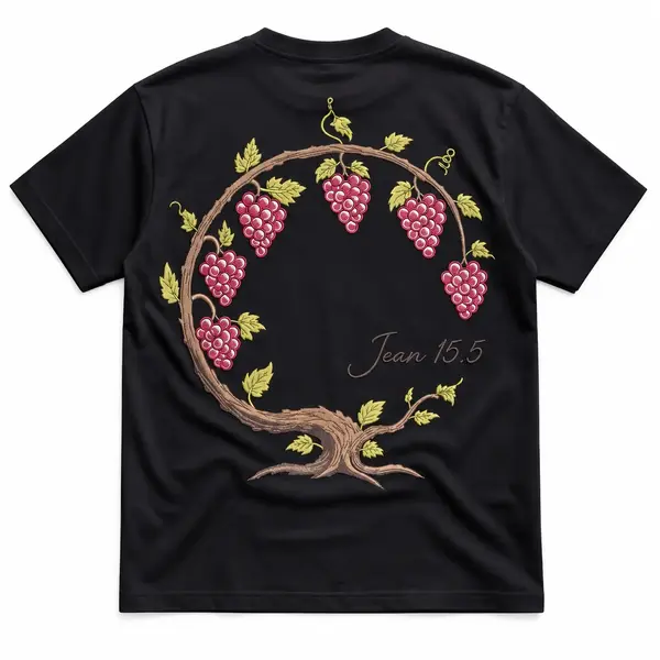 Jean 15:5 Grapevine Tee