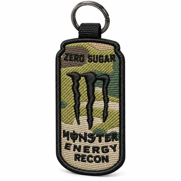 Monster Energy Recon Keychain