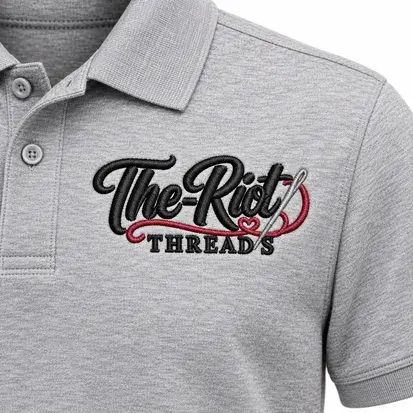 Riot Threads Business Polo