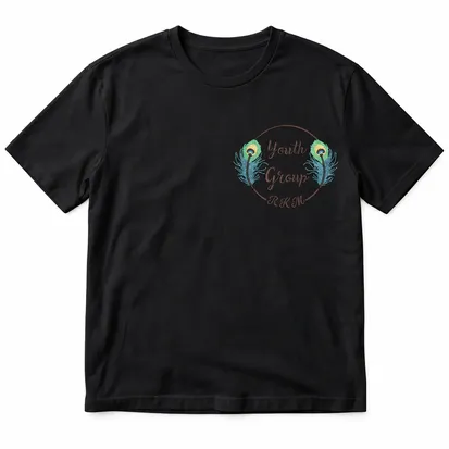 Youth Group Peacock Feather Tee
